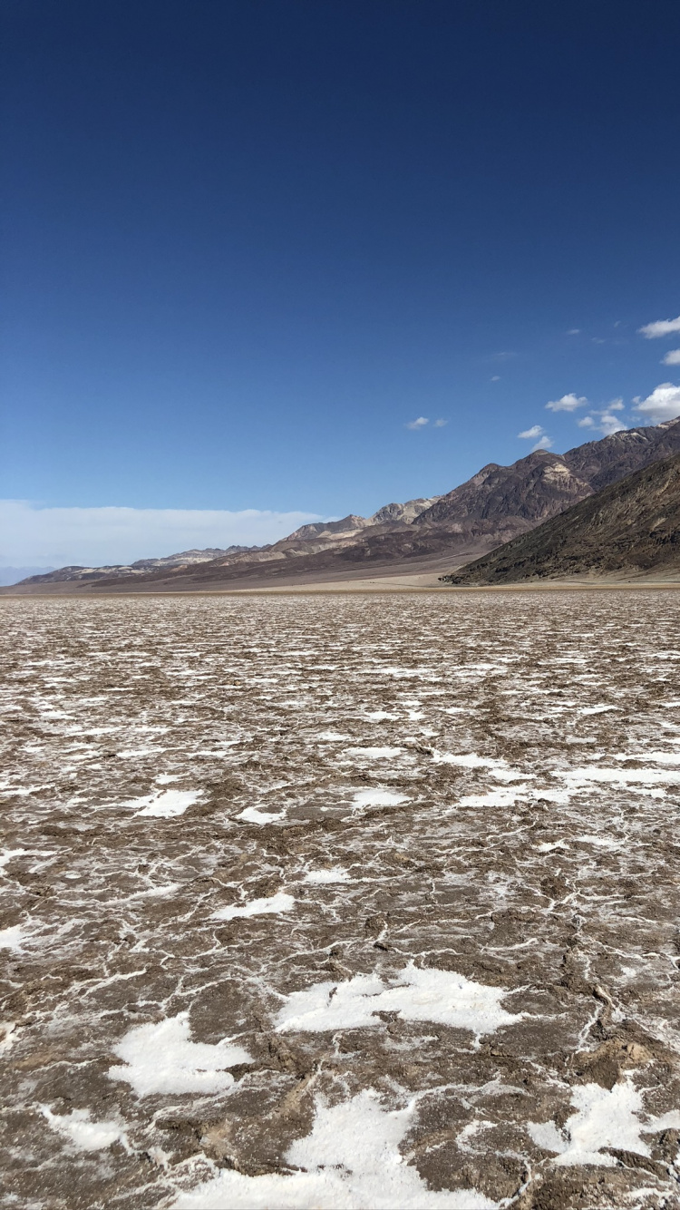 Обои США, Невада, долина смерти, национальный парк долина смерти, нагорье в разрешении 750x1334