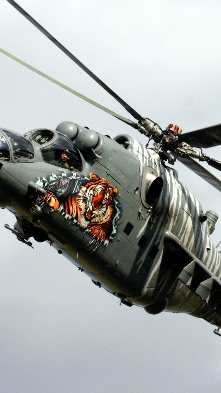 Обои ударный вертолет, военный вертолет, винтокрылая машина, самолеты, авиация в разрешении 750x1334