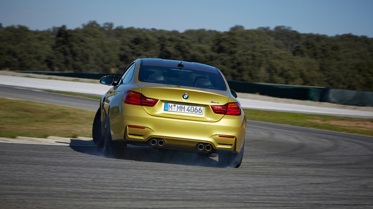 Обои bmw, спорткар, 2015 БМВ М4 купе, авто, м Мощность М4 в разрешении 1280x720