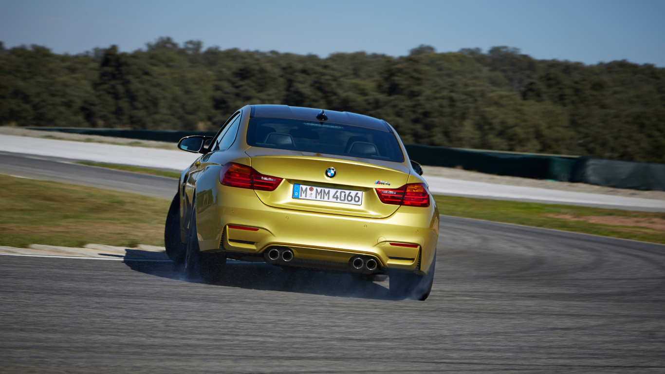 Обои bmw, спорткар, 2015 БМВ М4 купе, авто, м Мощность М4 в разрешении 1366x768