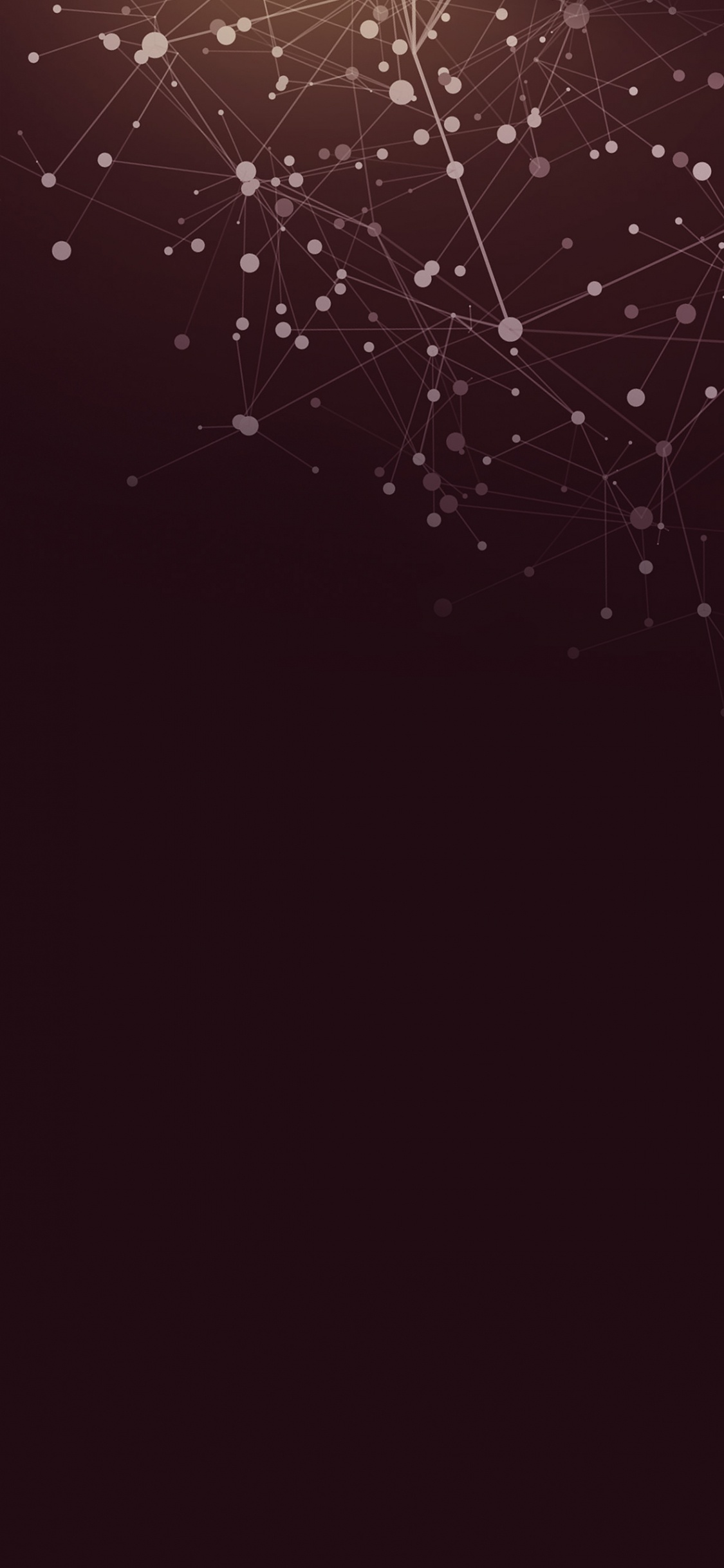 Обои ZTE, ZTE MiFavor, атмосфера, космос, бордовые в разрешении 1125x2436