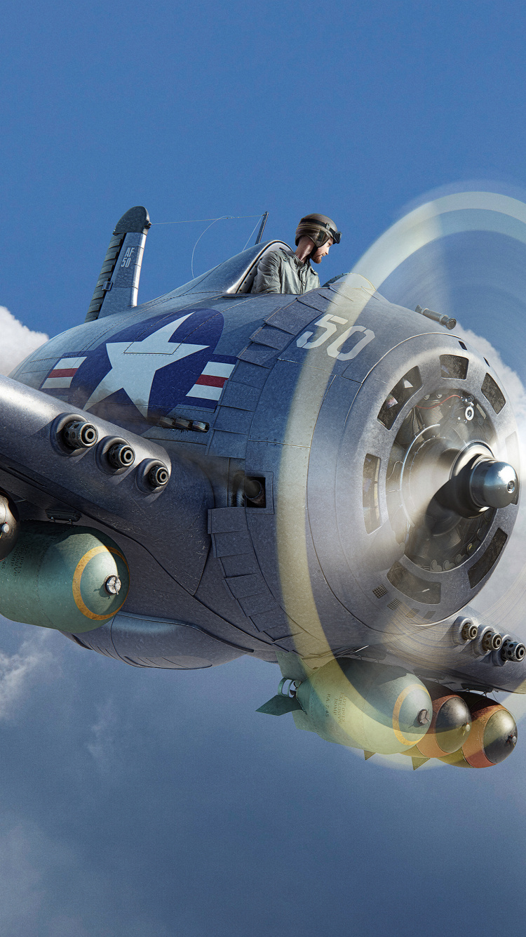 Обои самолет, авиация, самолеты, пропеллер, аэрокосмическая техника в разрешении 750x1334