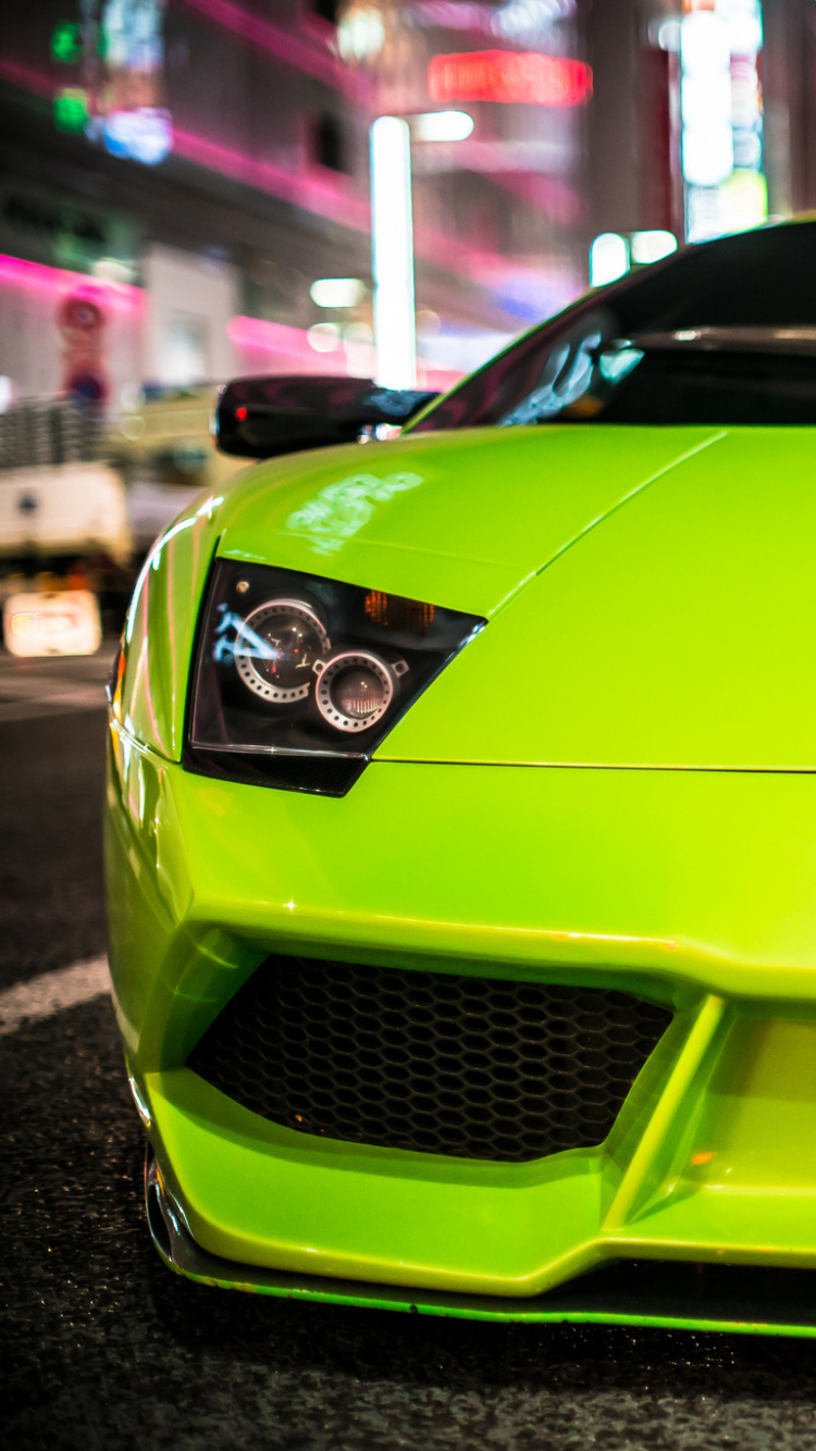 Обои Lamborghini Murcilago, спорткар, lamborghini gallardo, авто, Ламборджини в разрешении 750x1334