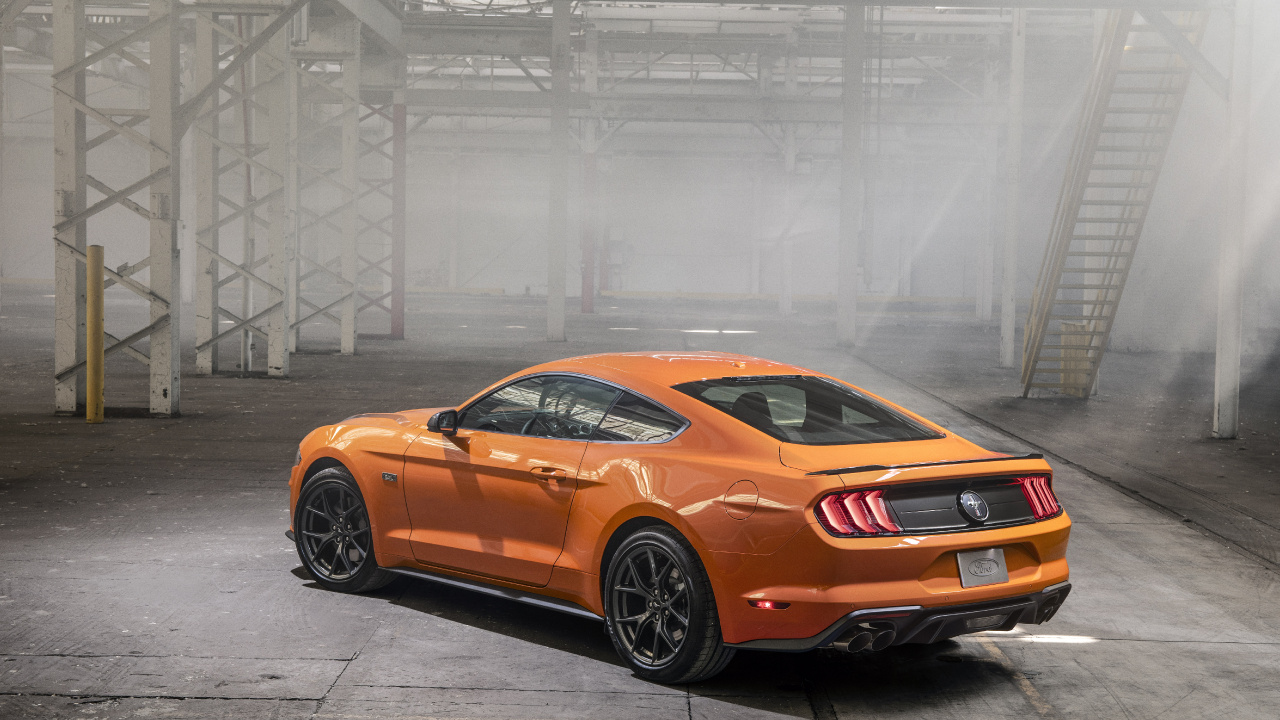 Обои Шелби Мустанг, ford, спорткар, авто, 2020 Форд Мустанг Экобуст в разрешении 1280x720