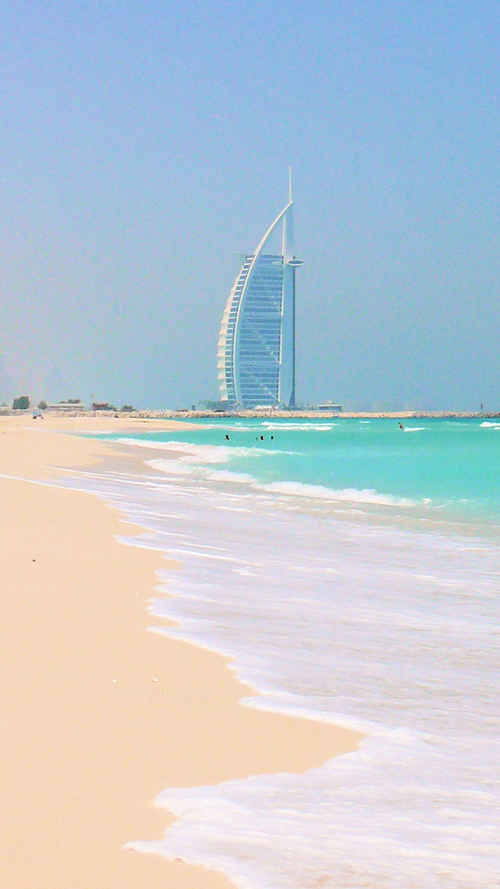 Обои море, пляж, водоем, берег, океан в разрешении 720x1280