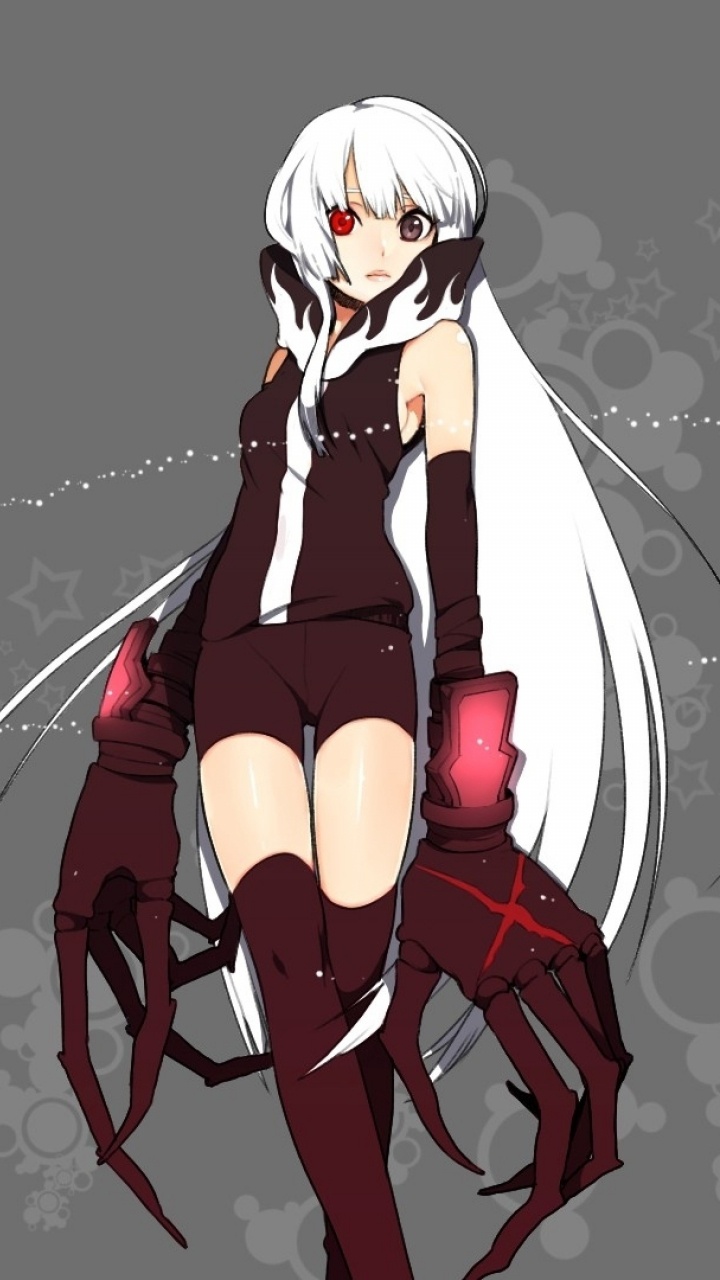 Обои аниме, иллюстрация, сверхъестественное существо, женщина, темнота в разрешении 720x1280