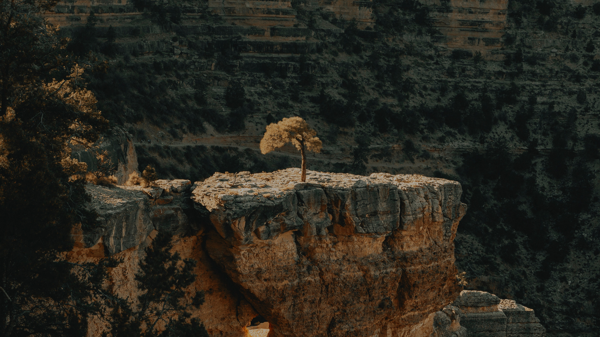 Обои Светлый Ангел Trail, формирование, рок, геология, ошибка в разрешении 1920x1080