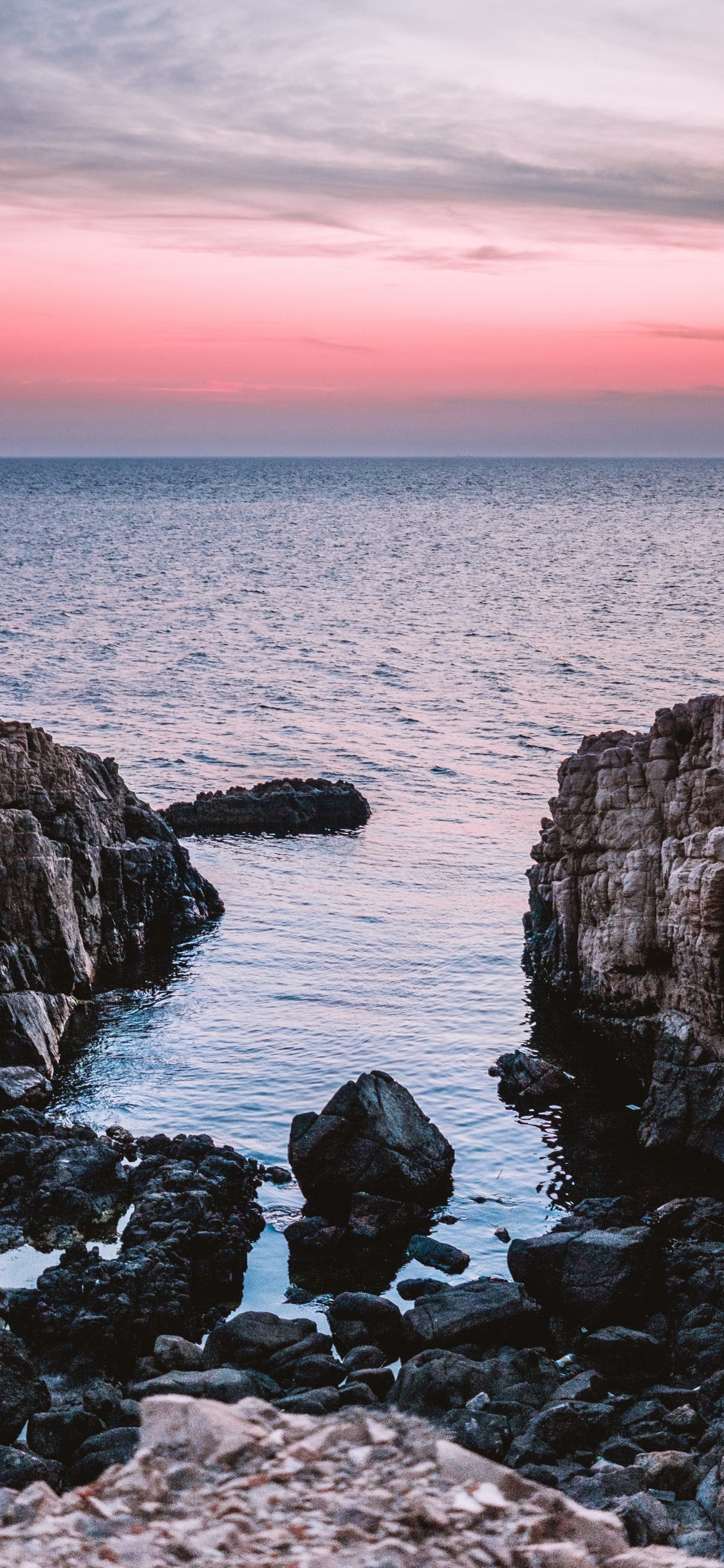 Обои ios, вода, облако, гидроресурсы, лазурный в разрешении 1125x2436