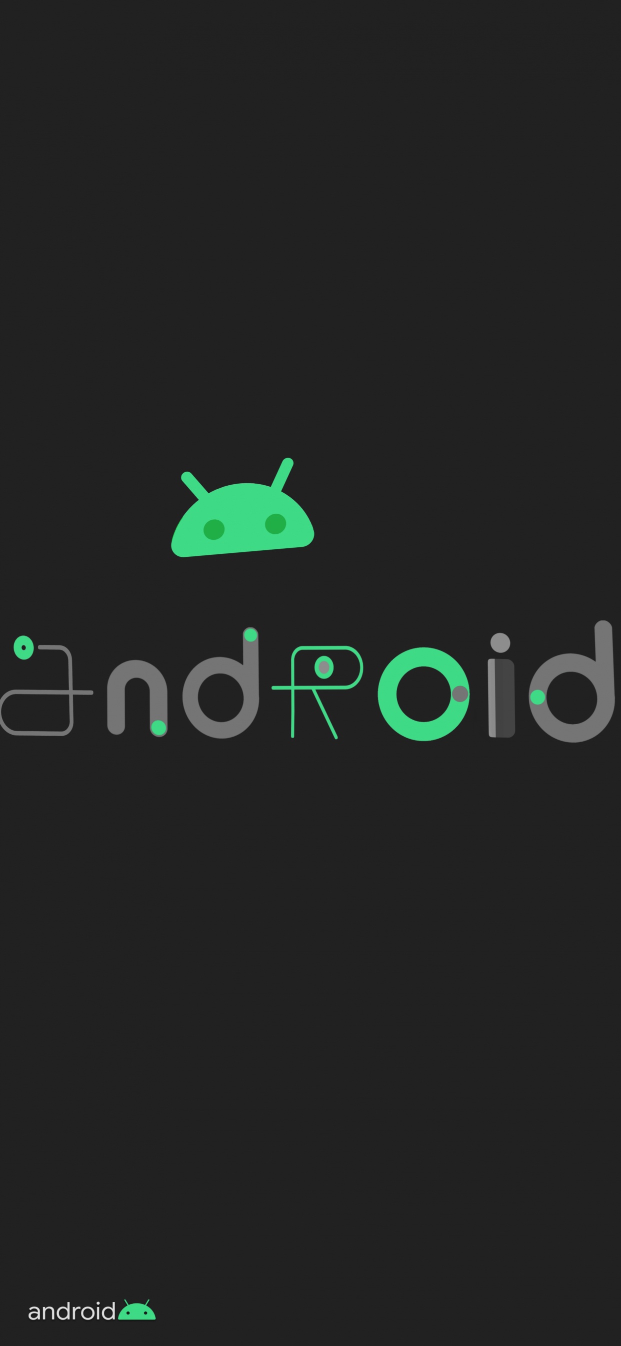 Обои андроид, Google, Google Pixel 4, текст, графика в разрешении 1242x2688