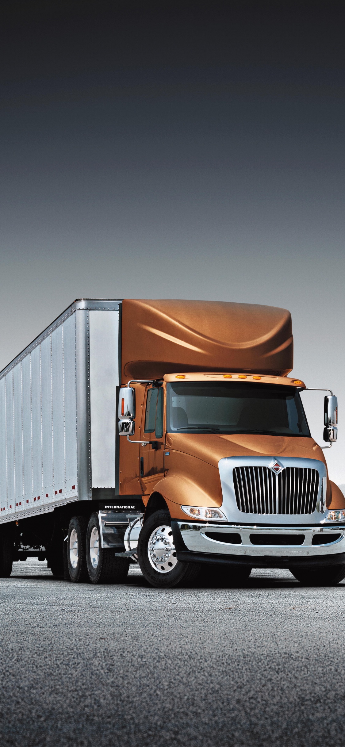 Обои авто, грузовик, navistar international, Пикап, транспорт в разрешении 1125x2436