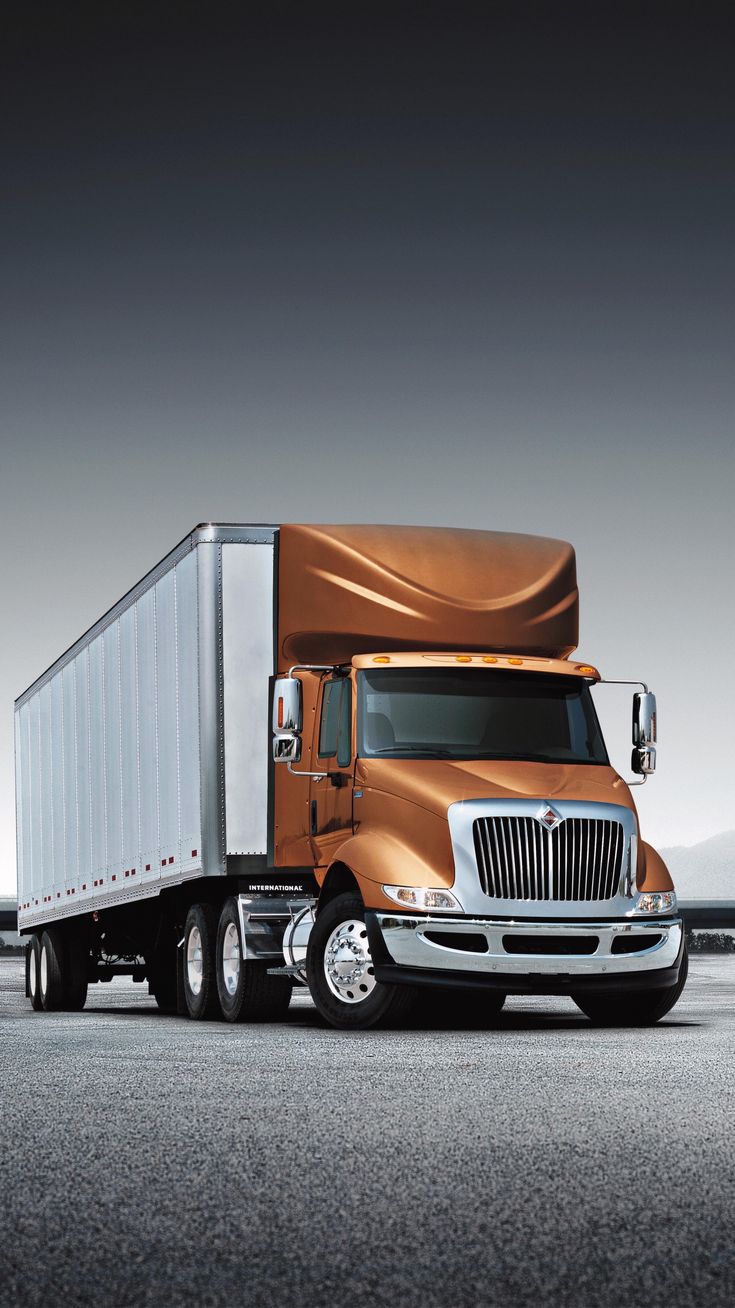 Обои авто, грузовик, navistar international, Пикап, транспорт в разрешении 1440x2560