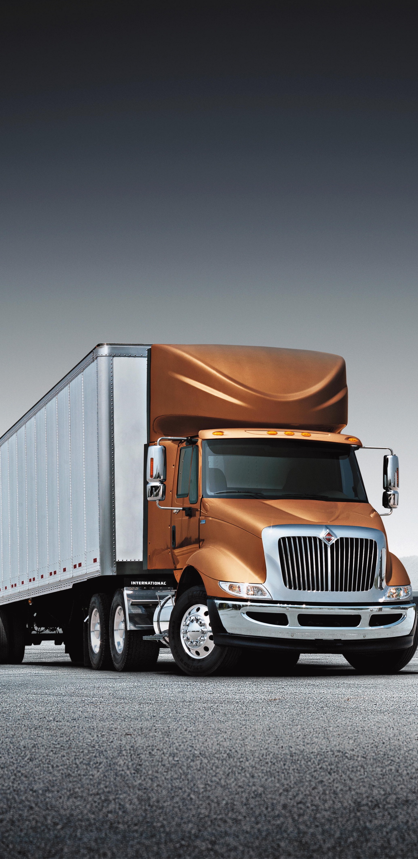 Обои авто, грузовик, navistar international, Пикап, транспорт в разрешении 1440x2960