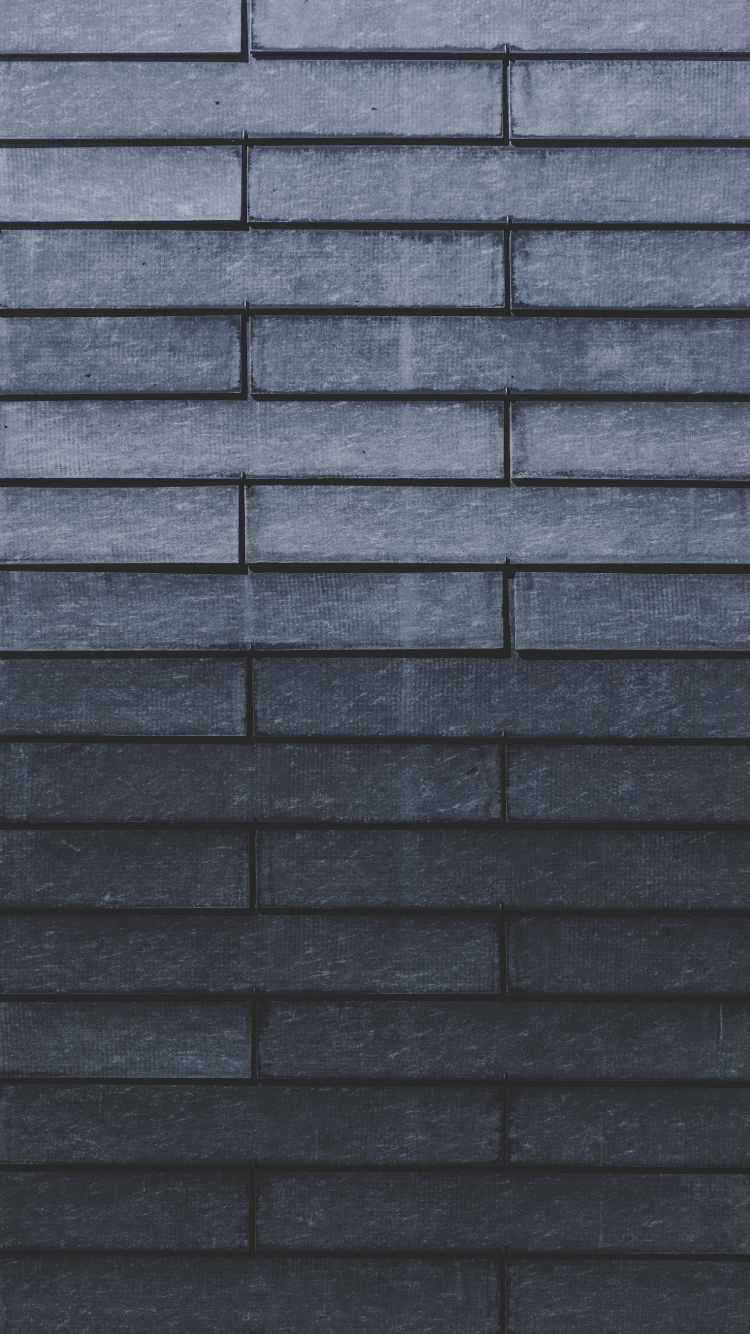 Обои кирпичная кладка, стена, кирпич, линия, древесина в разрешении 750x1334