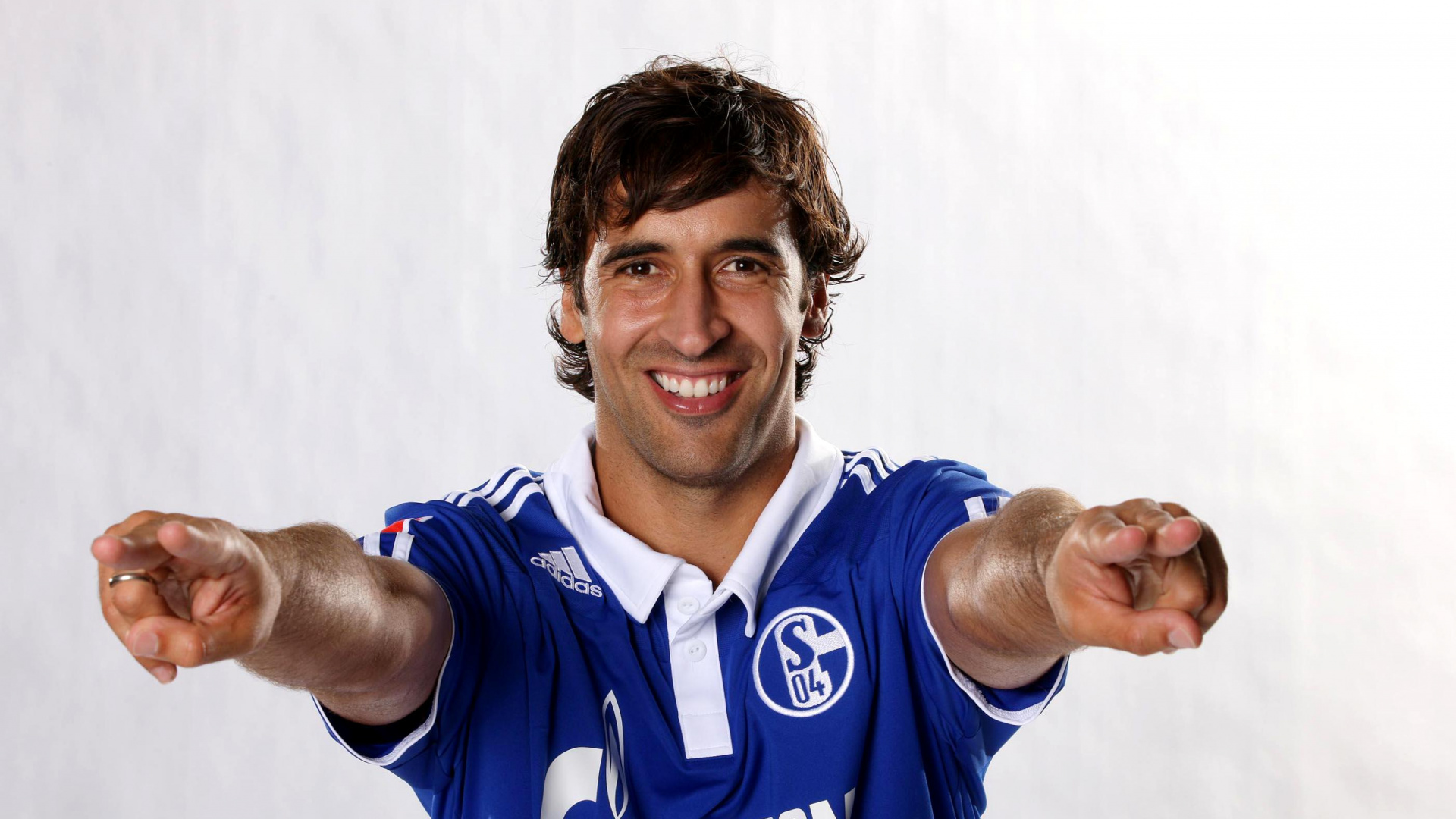 Обои Реал С Ф, Лига Чемпионов УЕФА, игрок, жест, палец в разрешении 1920x1080