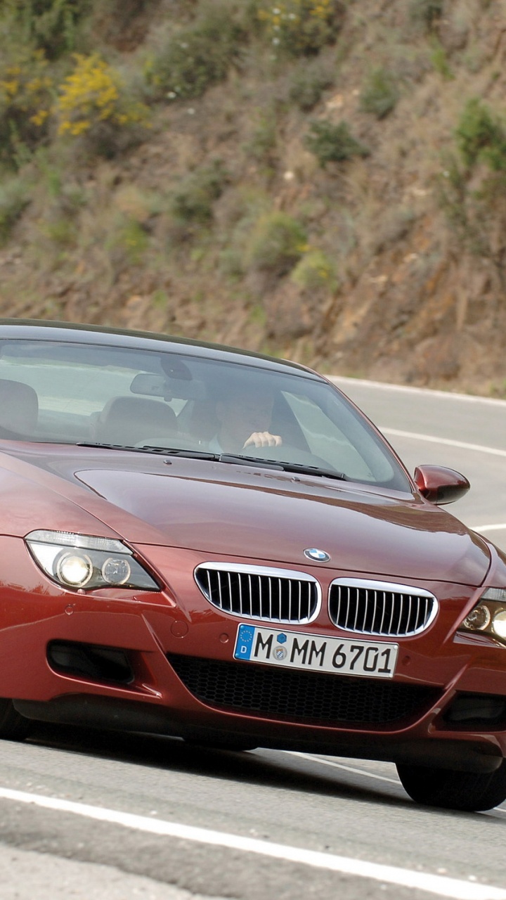 Обои БМВ М6 2006, BMW 6 серии, авто, bmw, Кабриолет в разрешении 720x1280