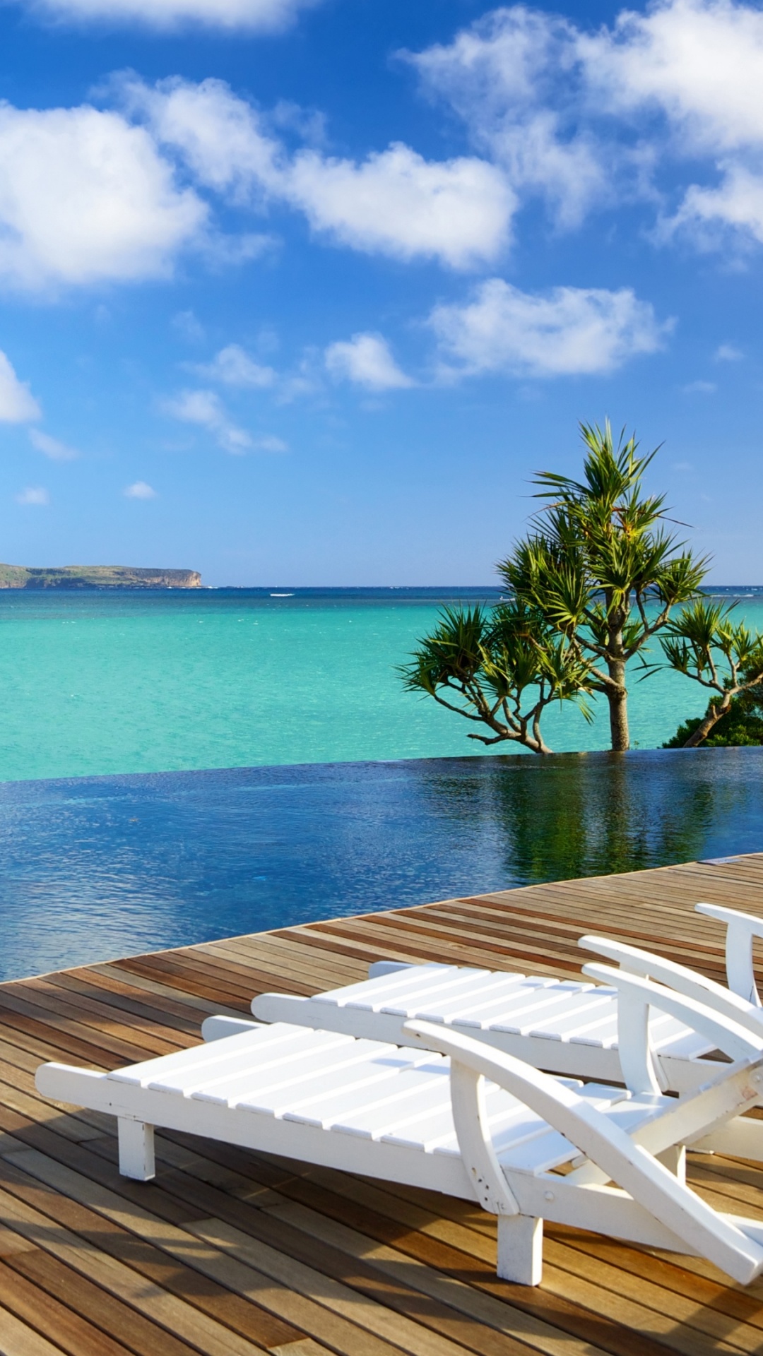 Обои свойство, прибежище, отпуск, Карибский бассейн, недвижимость в разрешении 1080x1920