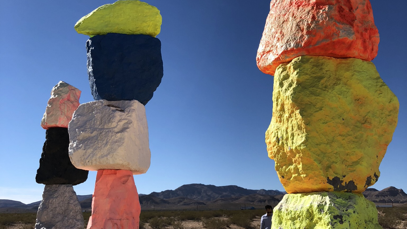 Обои Лас Вегас, США, туризм, наушники, громкоговоритель в разрешении 1366x768