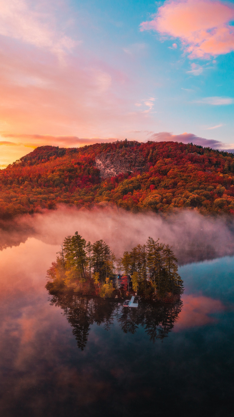 Обои природа, висгун - социальная сеть, облако, гидроресурсы, атмосфера в разрешении 750x1334