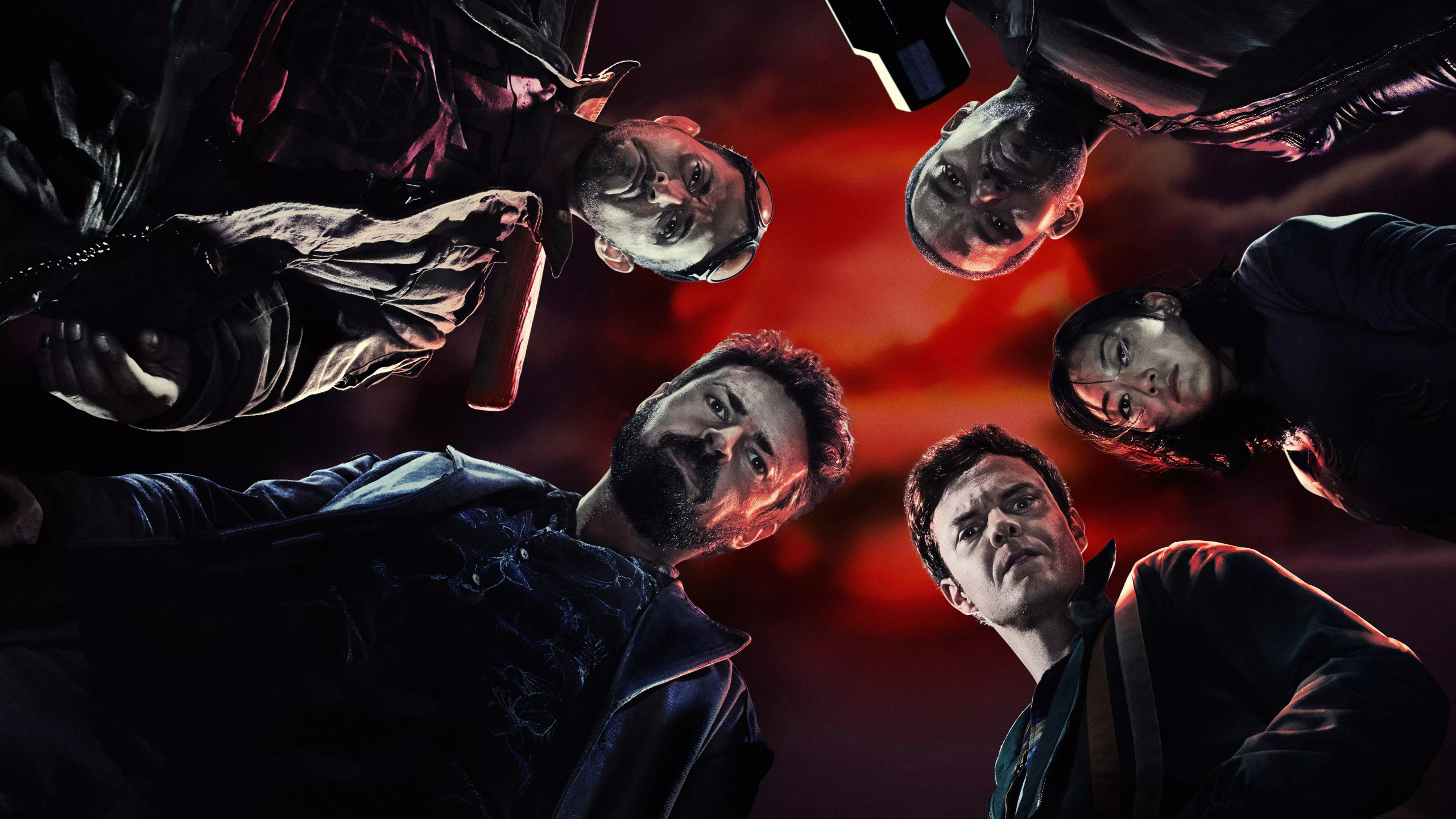 Обои темнота, иллюстрация, арт, телевизионное шоу, Амазон Студиос в разрешении 2560x1440