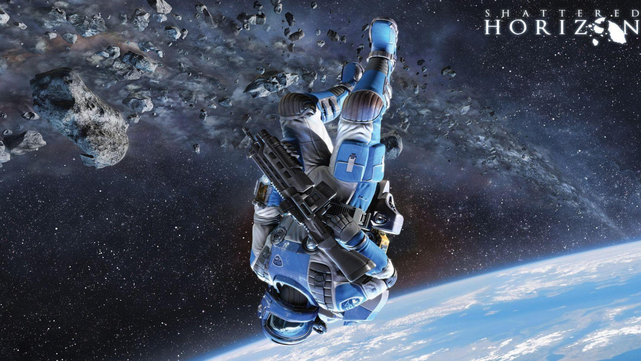 Обои космическое пространство, космическая станция, космос, космический аппарат, шутер от первого лица в разрешении 1280x720