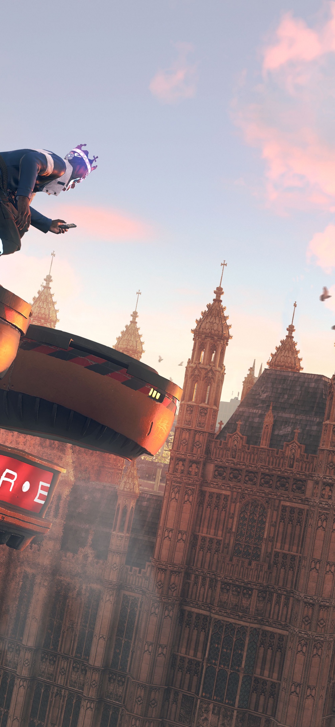 Обои Смотреть Собак Легион, приключенческая игра, ubisoft, игры, сторожевой пес в разрешении 1125x2436