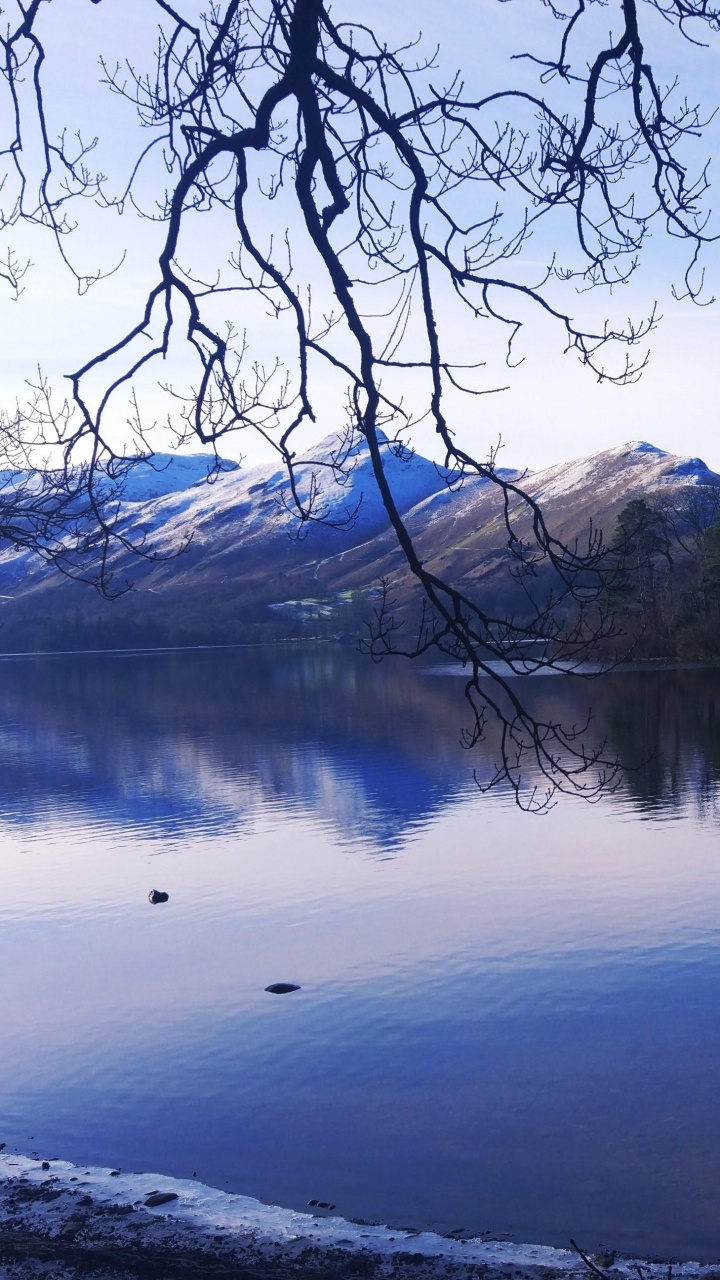 Обои отражение, водоем, природа, природный ландшафт, вода в разрешении 720x1280