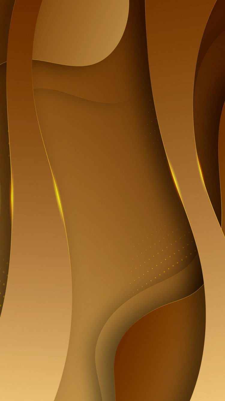 Обои геометрия, математика, Янтарь, Апельсин, арт в разрешении 750x1334