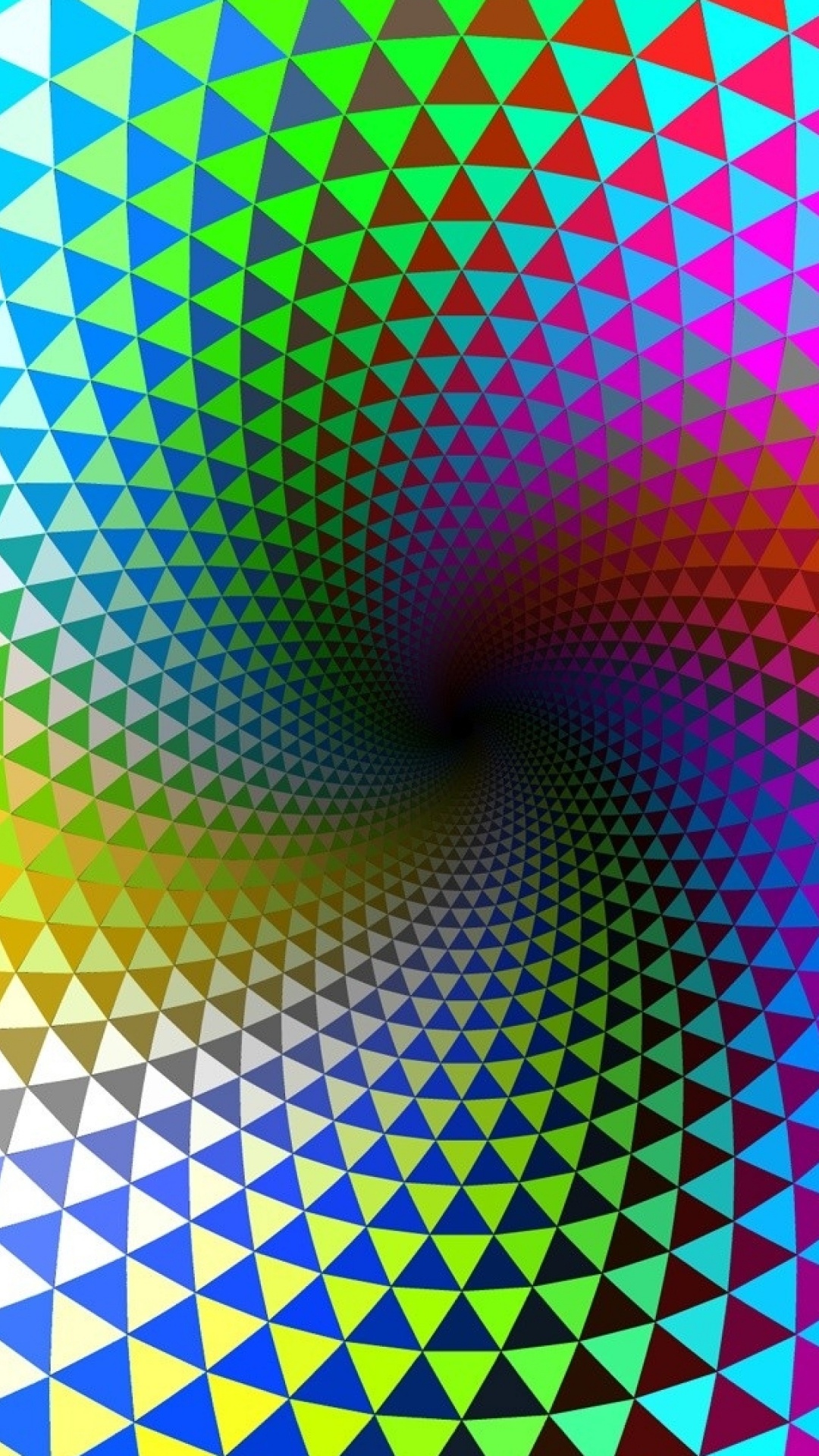 Обои цвет, узор, линия, круг, симметрия в разрешении 1080x1920