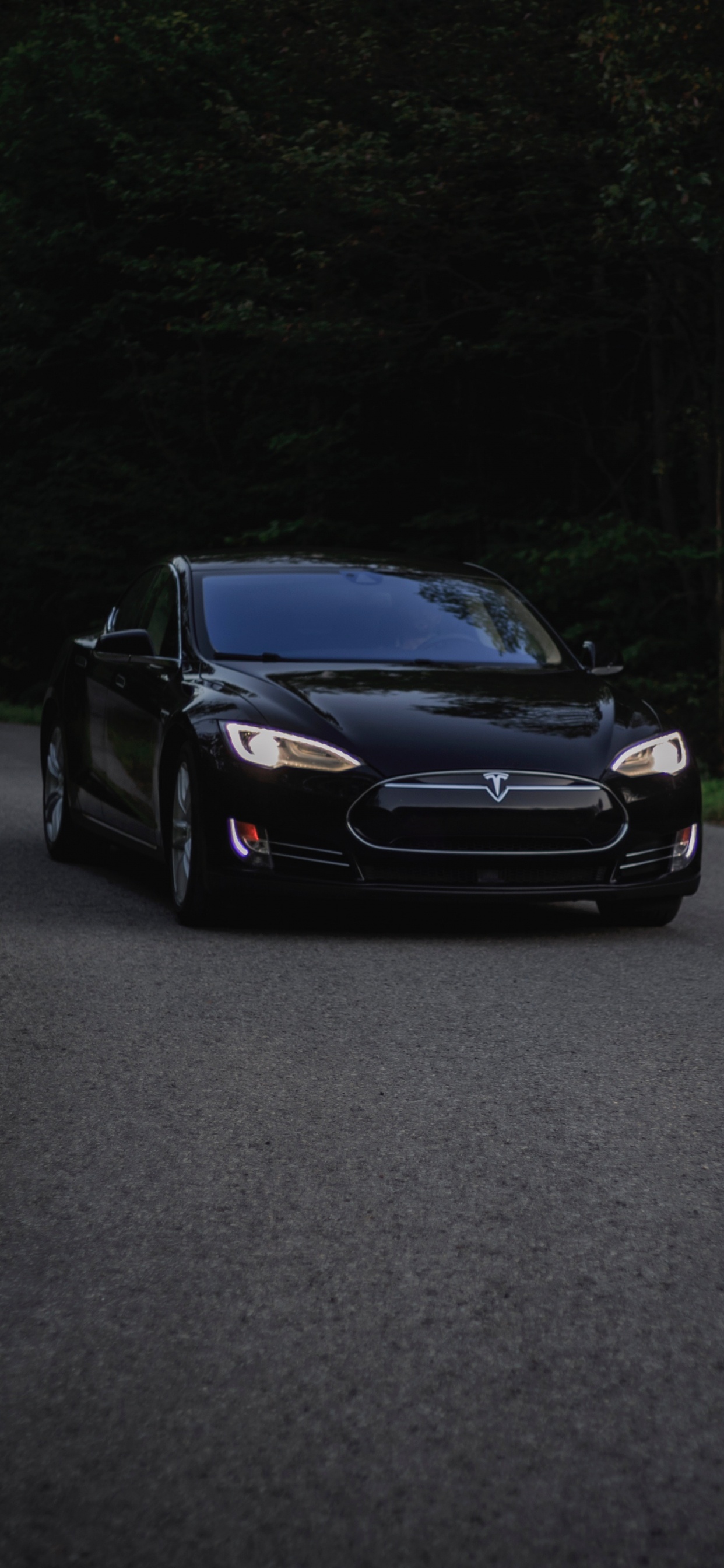 Обои Tesla Model S, авто, автомобильное освещение, фара, Tesla в разрешении 1242x2688