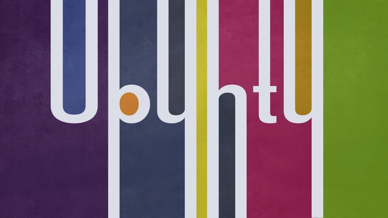 Обои ubuntu, текст, пурпур, линия, узор в разрешении 1280x720
