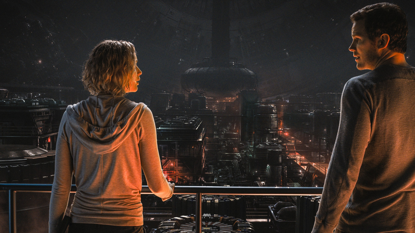 Обои Джим Престон, Авроры Переулок, Научная фантастика, роман, кинорежиссер в разрешении 1366x768