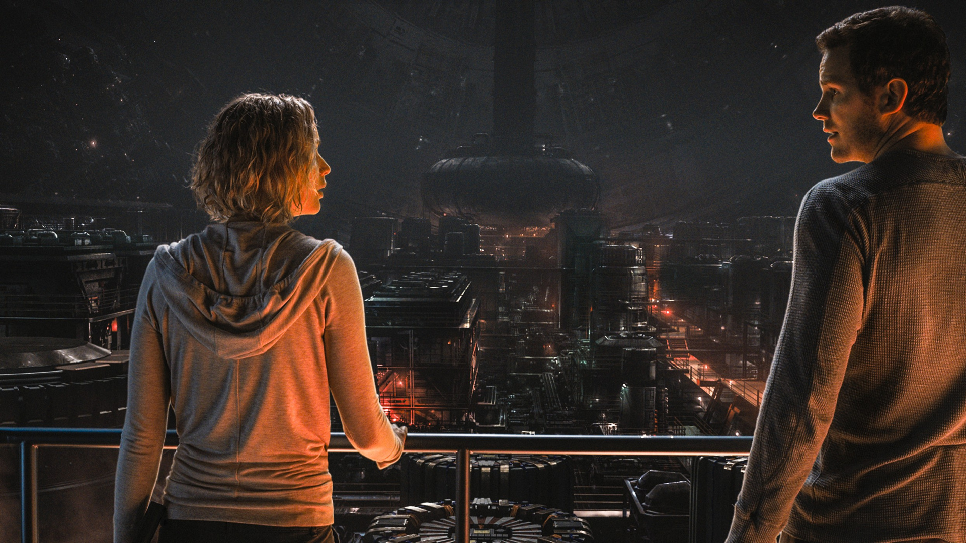 Обои Джим Престон, Авроры Переулок, Научная фантастика, роман, кинорежиссер в разрешении 1920x1080