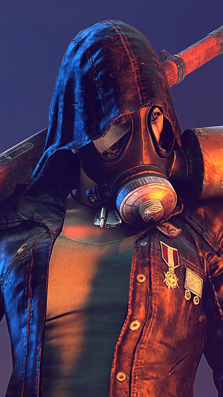 Обои головной убор, космос, костюм, Представление, противогаз в разрешении 720x1280