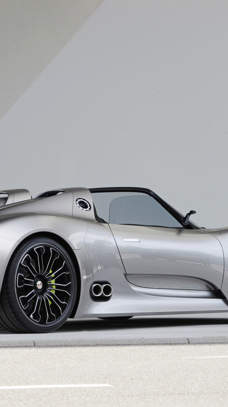 Обои Порше 918 Спайдер, Порше, спорткар, авто, суперкар в разрешении 750x1334