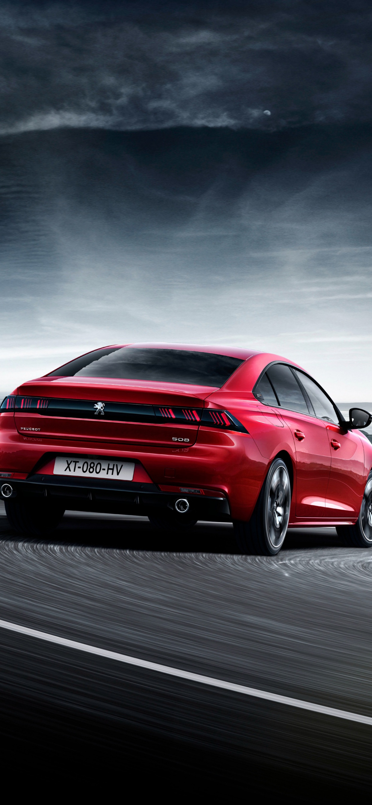 Обои Пежо, Пежо 508 Аллюр, спорткар, представительский автомобиль, автомобиль среднего размера в разрешении 1242x2688