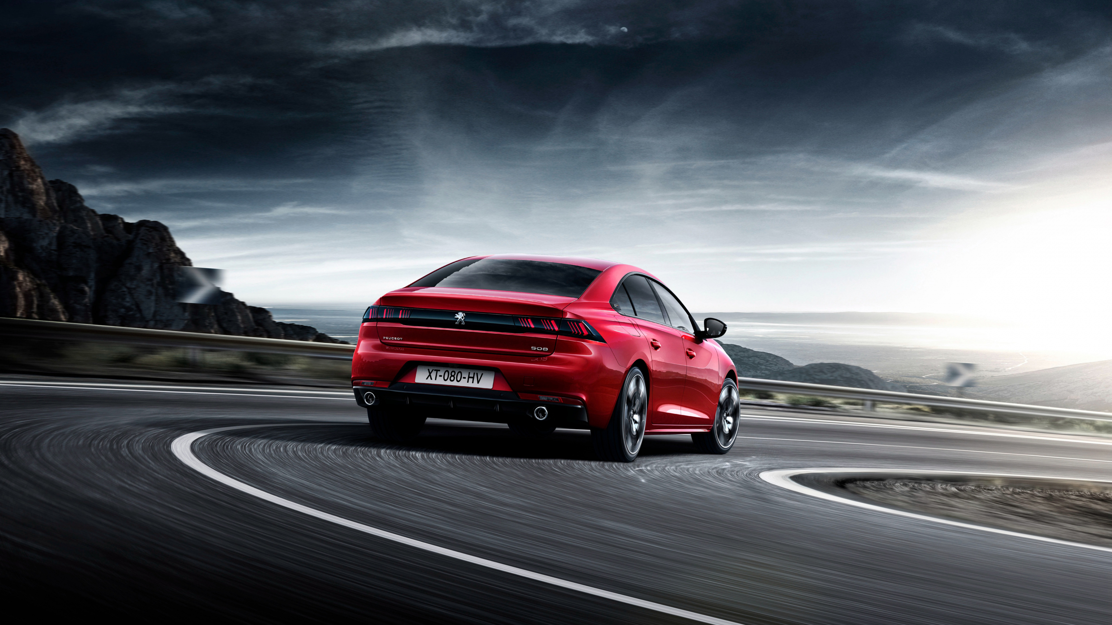 Обои Пежо, Пежо 508 Аллюр, спорткар, представительский автомобиль, автомобиль среднего размера в разрешении 3840x2160