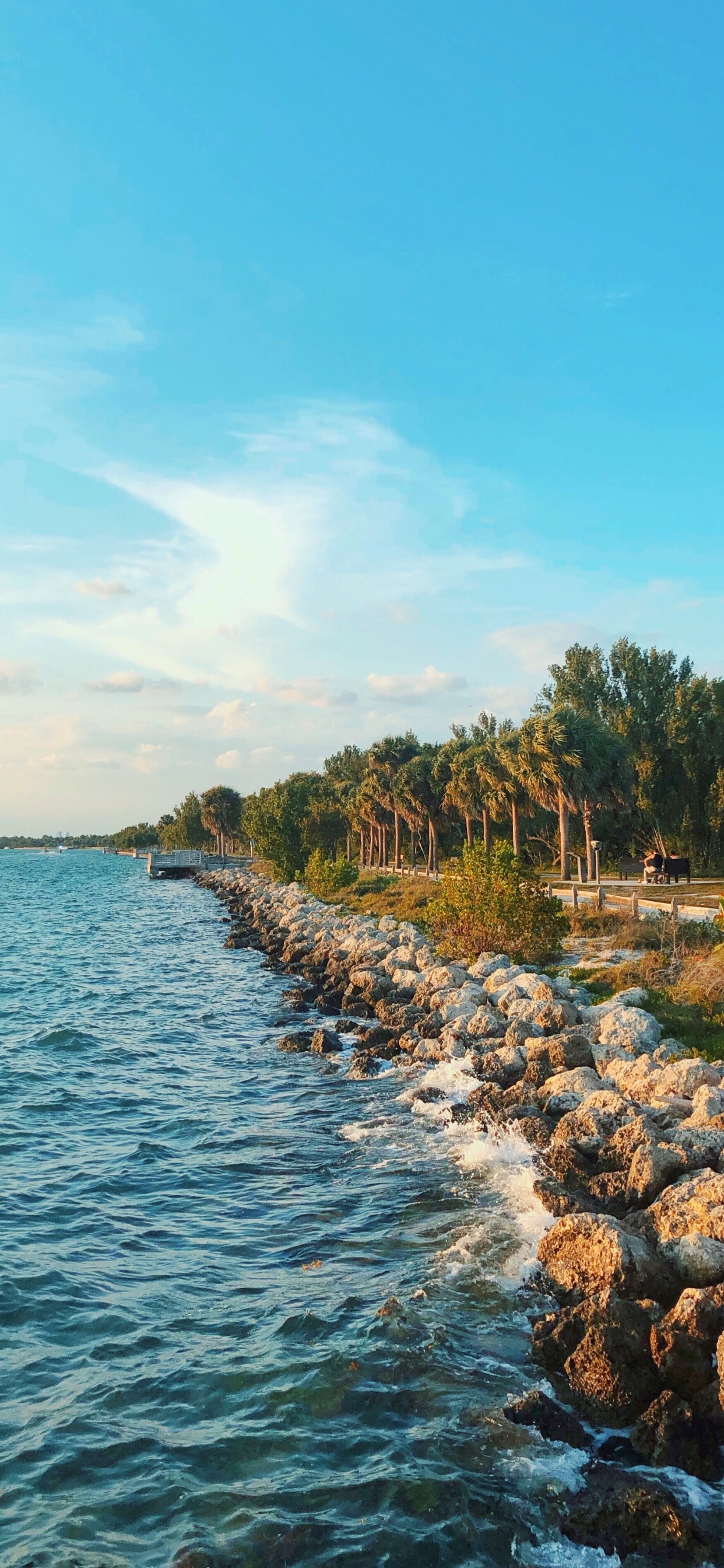 Обои море, гидроресурсы, побережье, вода, водоем в разрешении 1242x2688