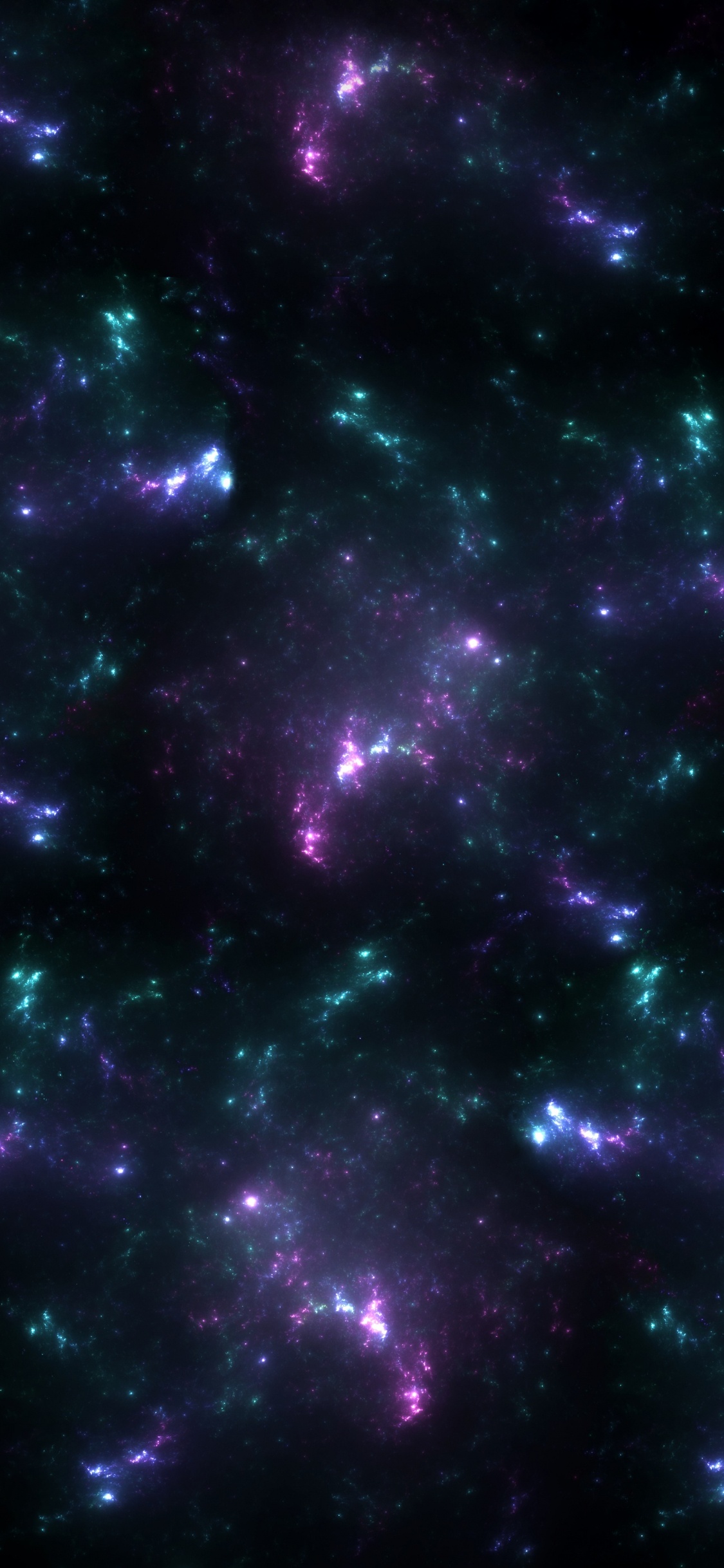 Обои пурпур, астрономический объект, космическое пространство, Фиолетовый, синий в разрешении 1125x2436