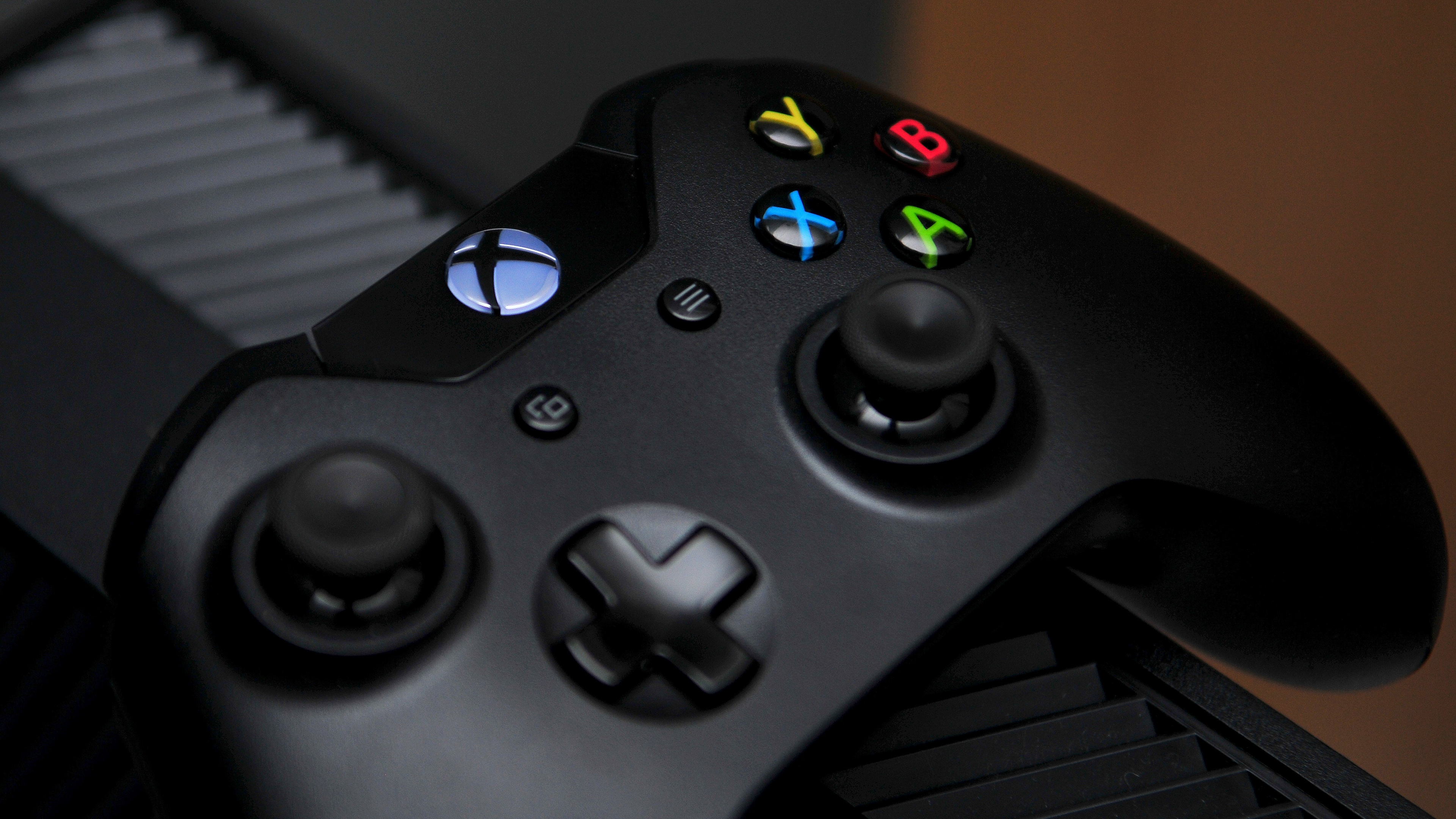Обои джойстик, гаджет, игровой контроллер, электронное устройство, технологии в разрешении 3840x2160