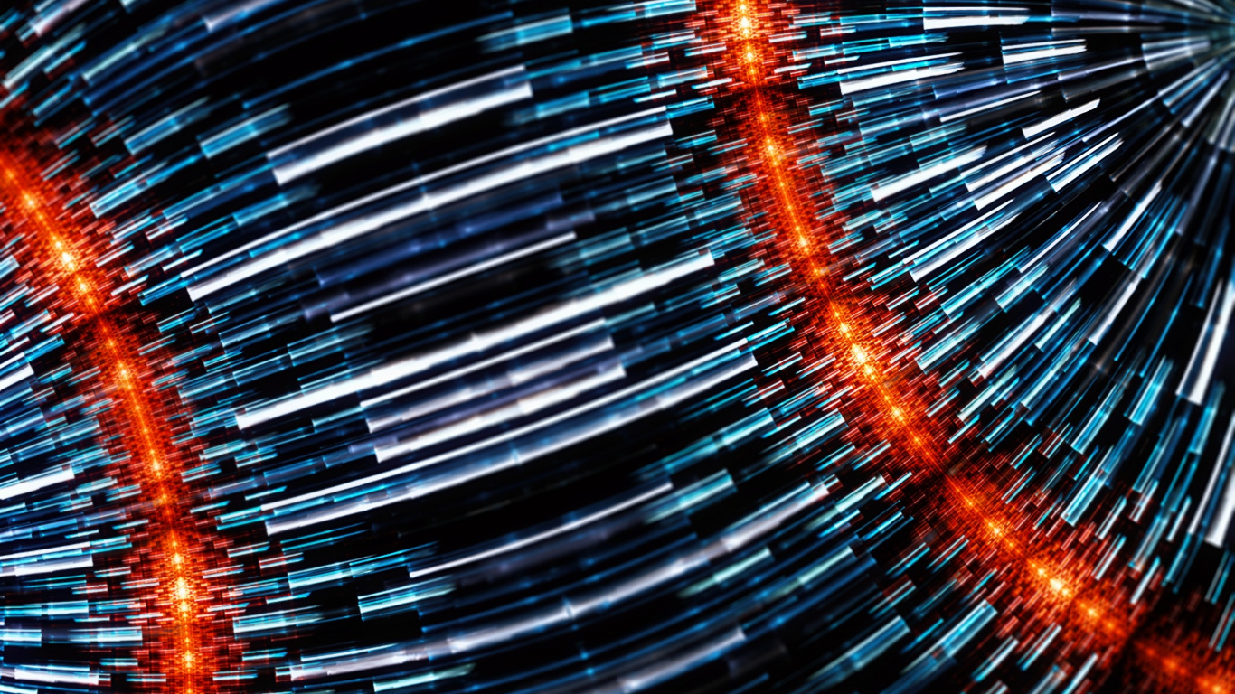 Обои свет, Апельсин, круг, электрик, космос в разрешении 1366x768