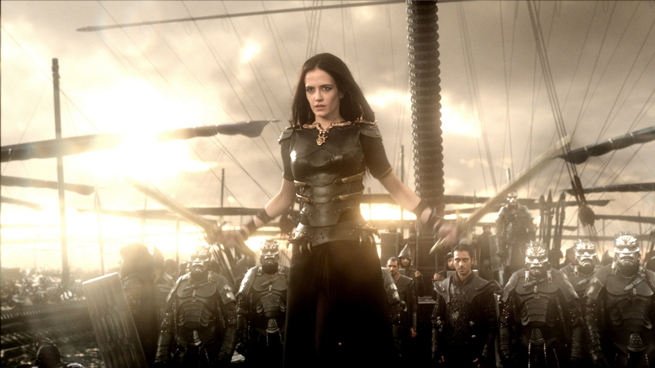 Обои Ева Грин, 300 расцвет Империи, Триста, флотоводец, Представление в разрешении 1280x720