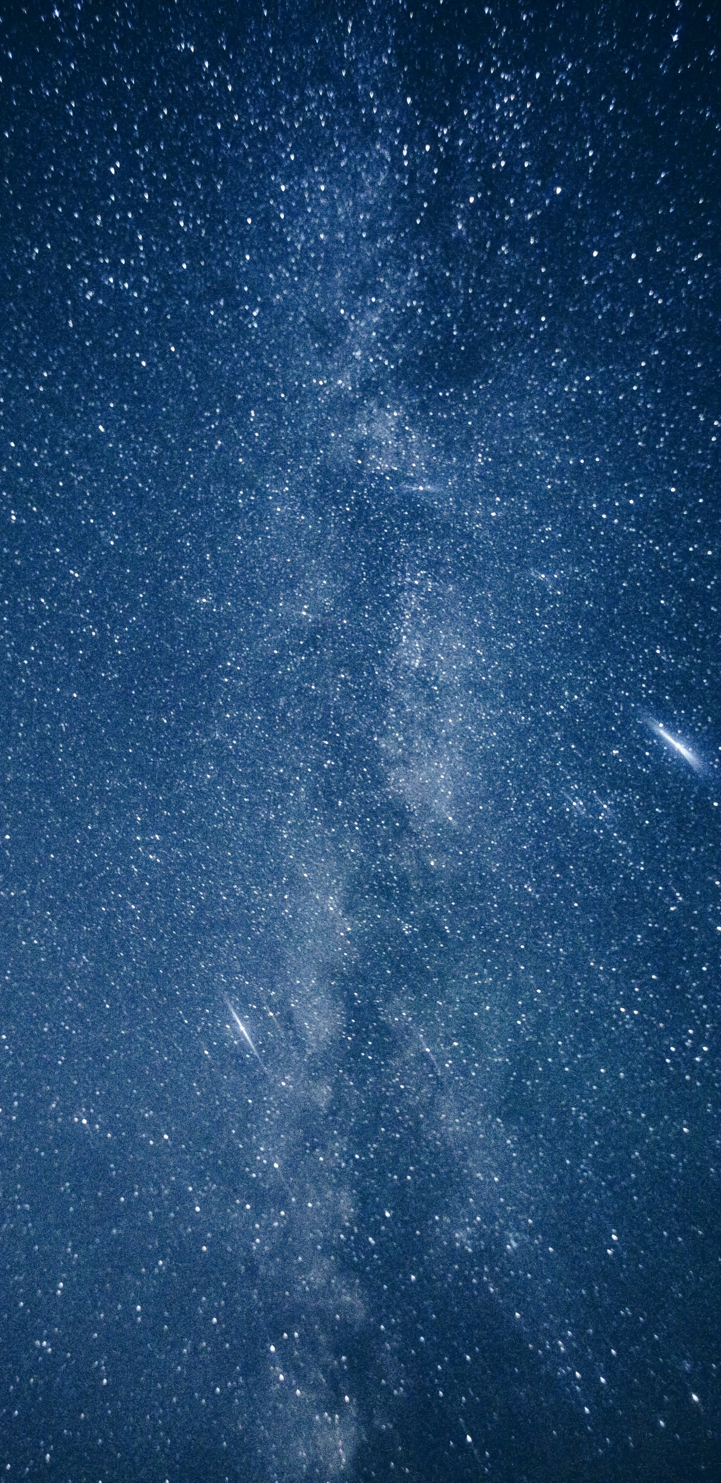 Обои атмосфера, синий, космическое пространство, Галактика, космос в разрешении 1440x2960