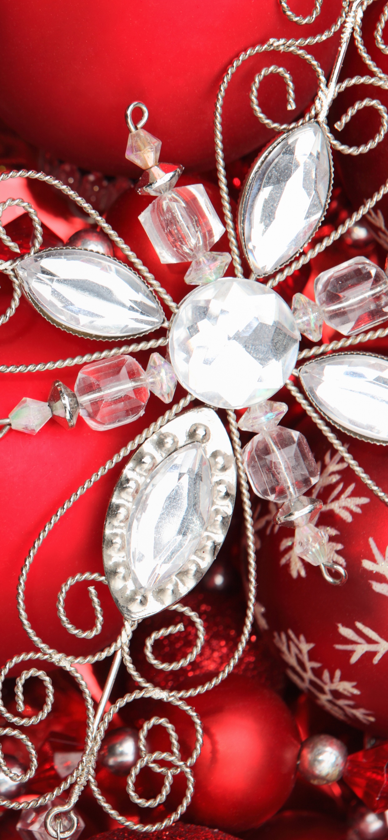 Обои Новый год, Рождественский день, рождественский орнамент, Рождественские украшения, Рождество в разрешении 1242x2688