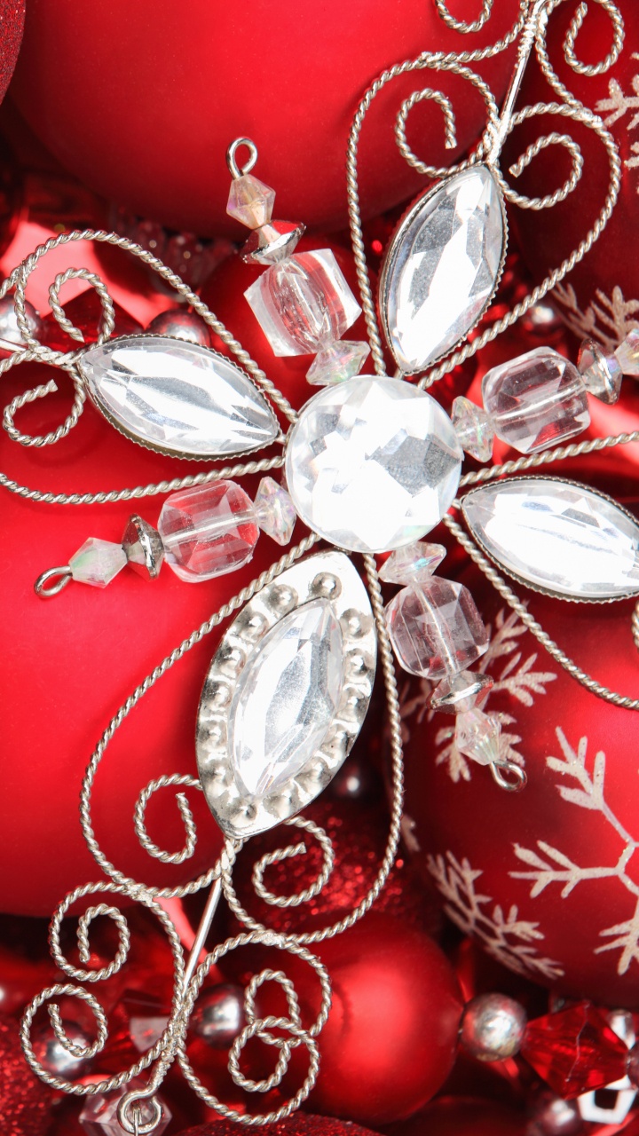 Обои Новый год, Рождественский день, рождественский орнамент, Рождественские украшения, Рождество в разрешении 720x1280