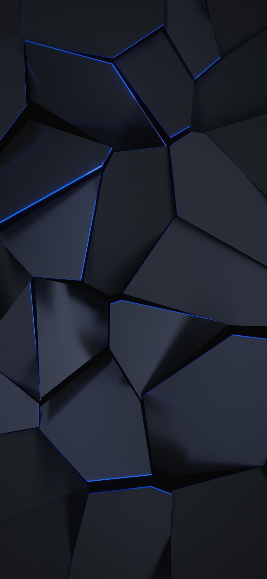 Обои свет, треугольник, искусство, материальное свойство, арт в разрешении 1125x2436