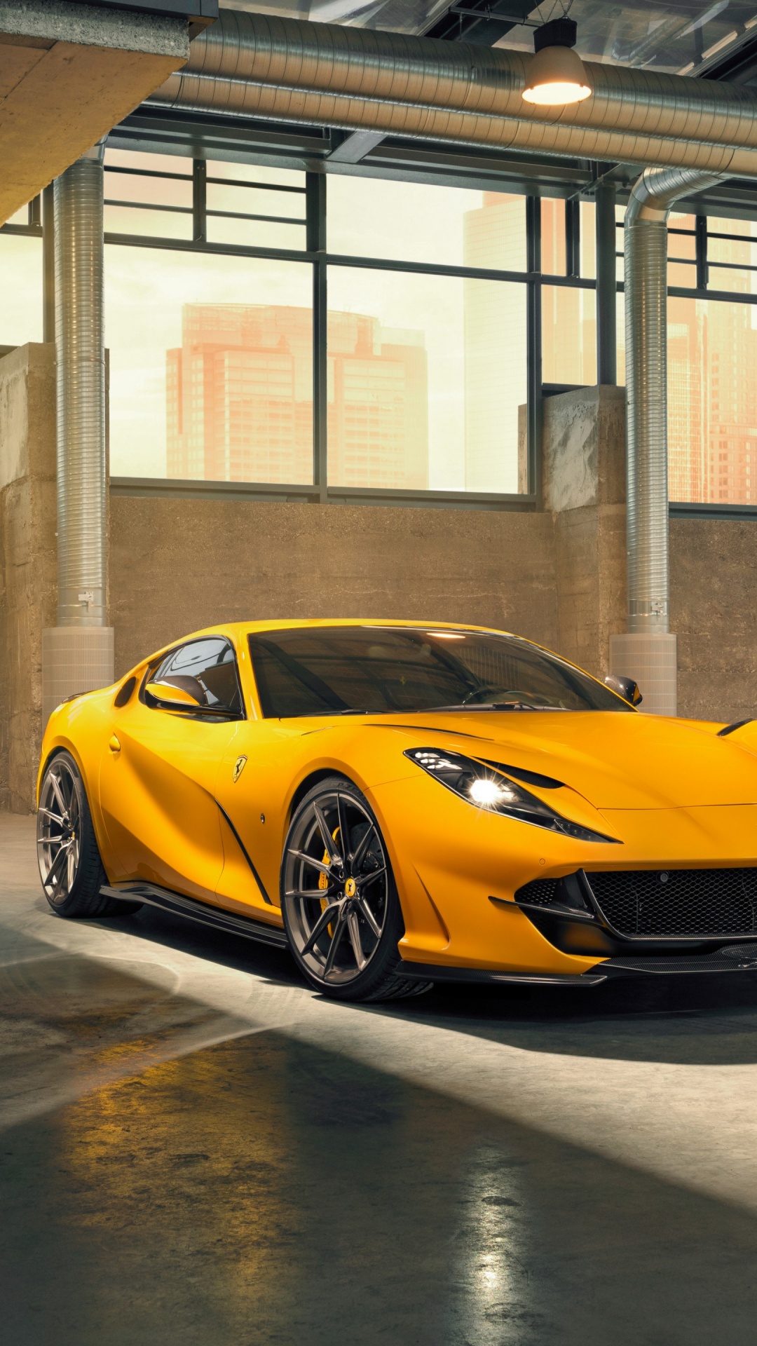 Обои novitec ferrari superfast, Ferrari 812 Superfast 2019 года, легковые автомобили, группы novitec, Ferrari в разрешении 1080x1920