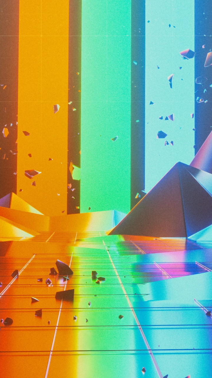 Обои верующий, графика, красочность, Верующий Каскад Ремикс, музыка в разрешении 720x1280