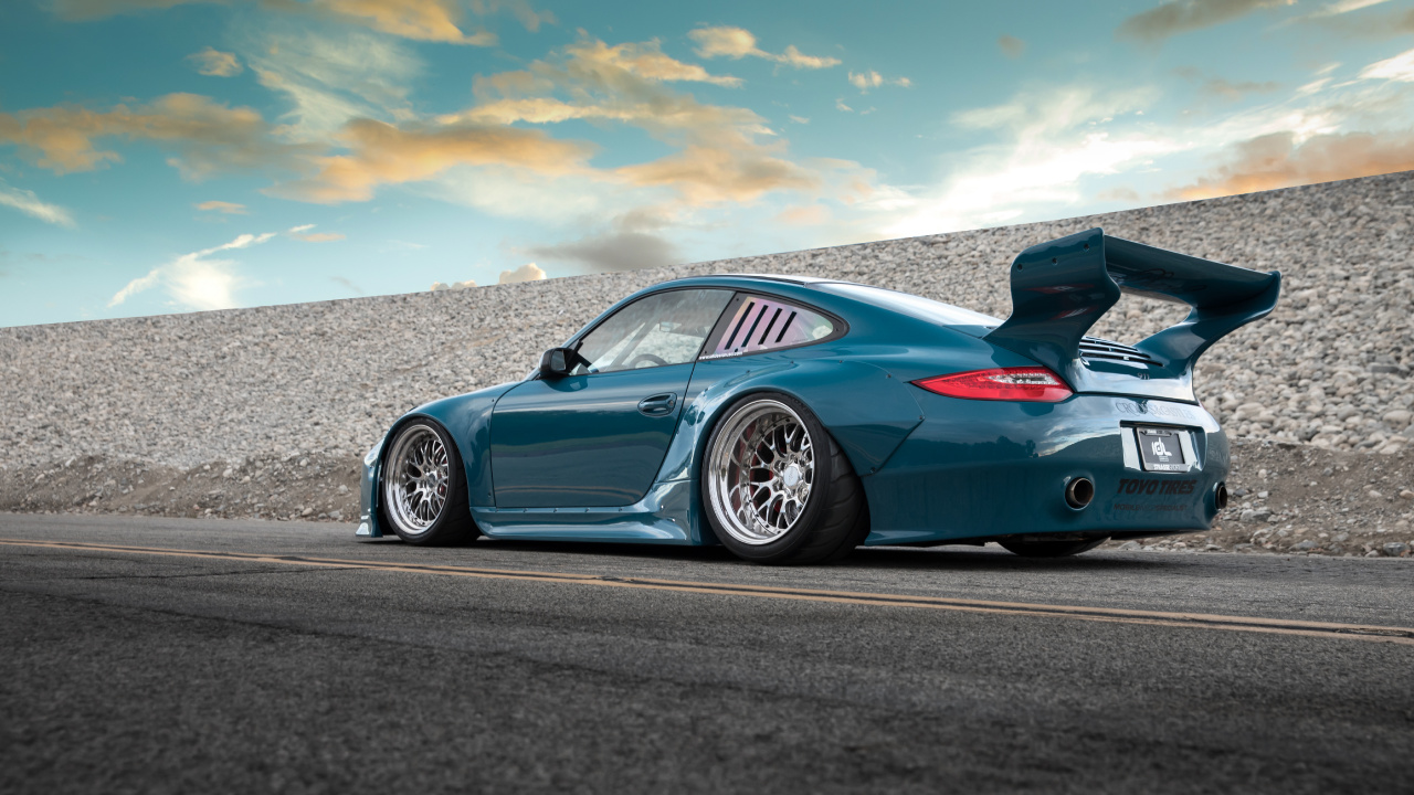 Обои porsche 930, porsche 911 gt3, Порше, авто, спорткар в разрешении 1280x720