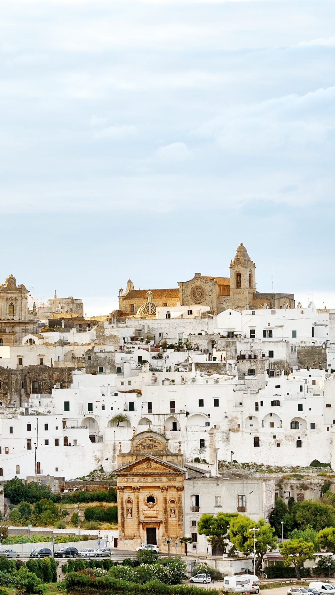 Обои Остуни Белый город, Каса-дель-Пино Sil это, историческое место, город, деревня в разрешении 1080x1920