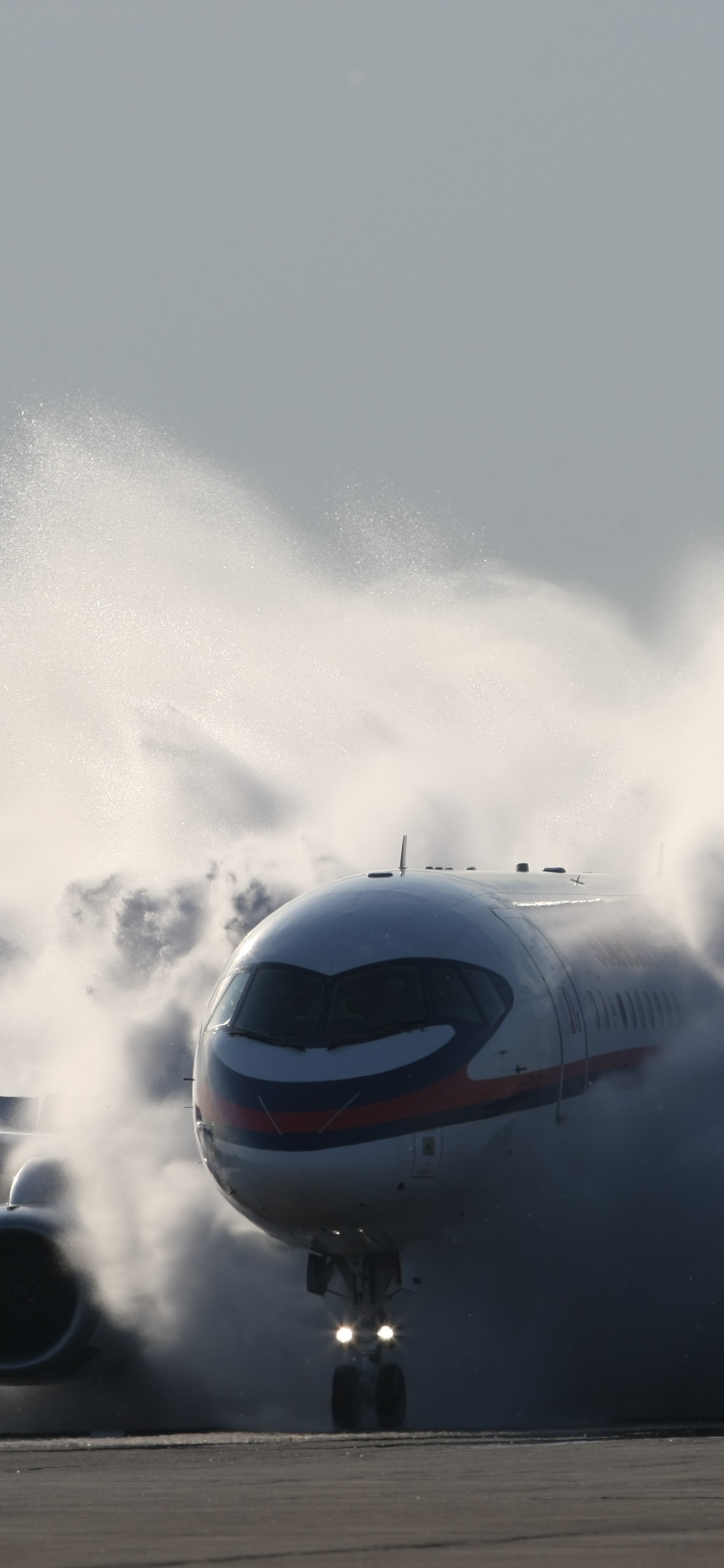 Обои авиация, авиакомпания, воздушное путешествие, авиалайнер, аэрокосмическая техника в разрешении 1125x2436